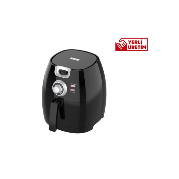 SEM Aircook Yağsız Kızartma Sıcak Hava Fritöz - Airfryer - 4