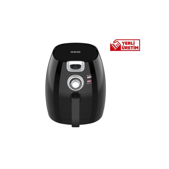 SEM Aircook Yağsız Kızartma Sıcak Hava Fritöz - Airfryer - 6