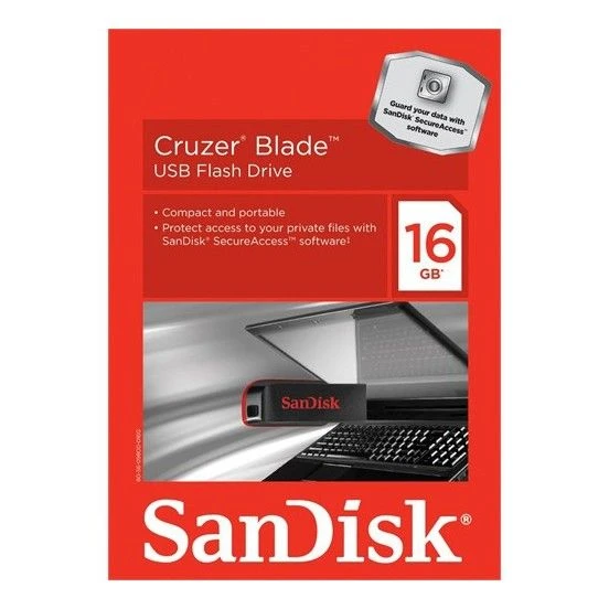 SANDISK 16GB USB3.0 CRUZER GLIDE SDCZ600-016G-G35 - 10