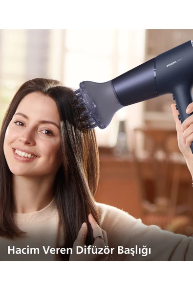 Philips Saç Kurutma Makinesi Bhd510/10,iyonik Bakım,3 Isı Ve 2 Hız Ayarı,2300w - 4