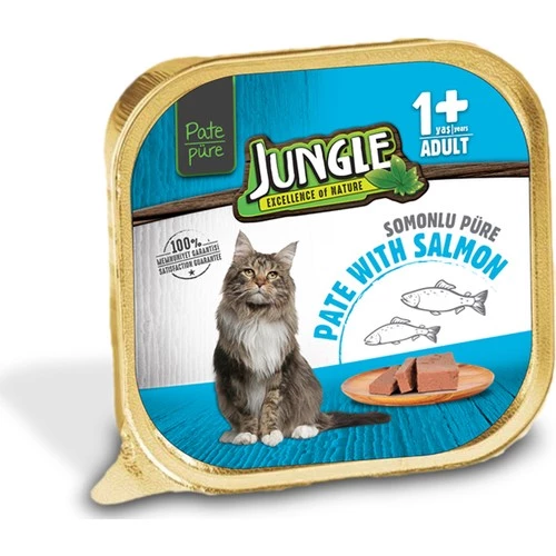 Jungle Kedi 100g Balıklı Ezme/Pate Mama Skt: 09/2025