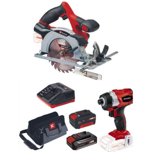 Einhell te-ci 18 li bl Vidalama Te-cs 18/150 Daire Testere 2.5-4.0ah Akülü Set