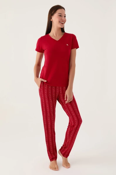 Arnetta 2907 Basics Kadın Kısa Kol Pijama Takımı