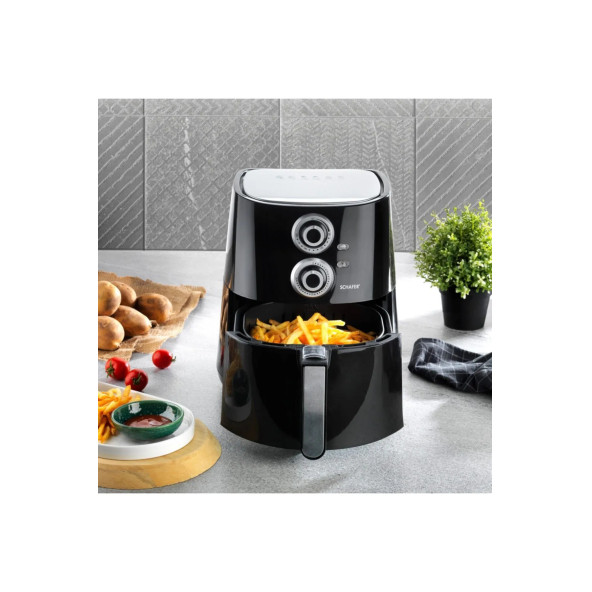 Schafer Thermochef Manuel Airfryer/sıcak Hava Fritözü-siyah - 7