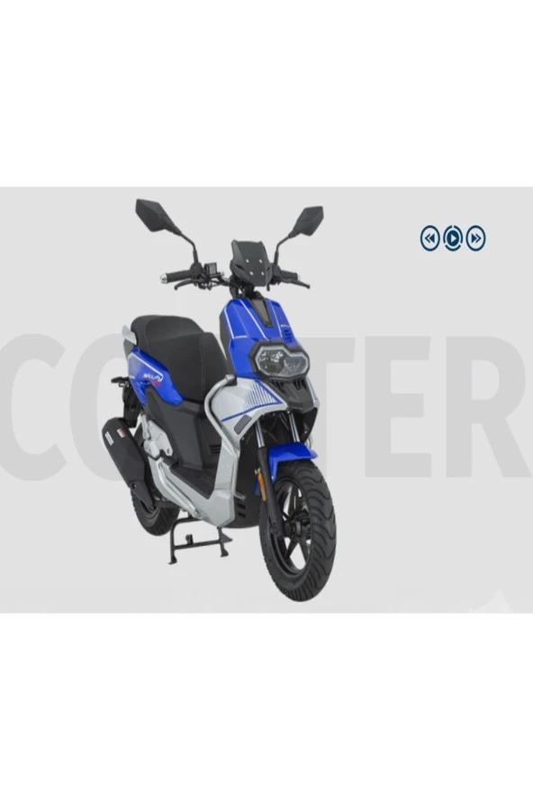 SKUTY 125 CC MAVİ SCOOTER