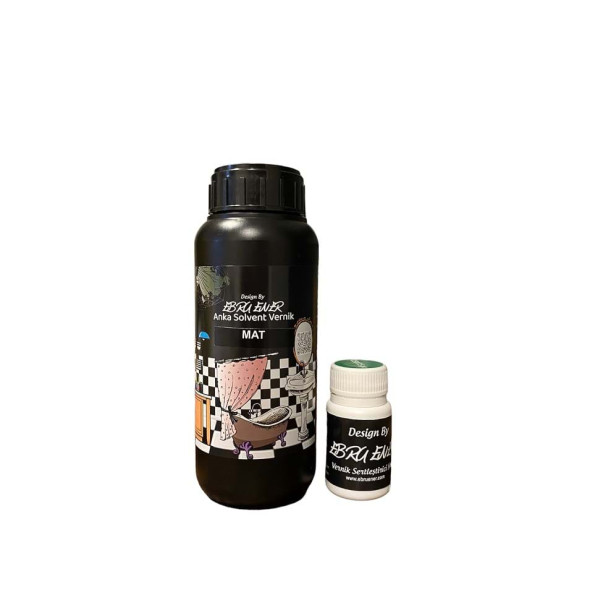 Ebru Ener Anka Solvent Vernik Mat 500 gr.