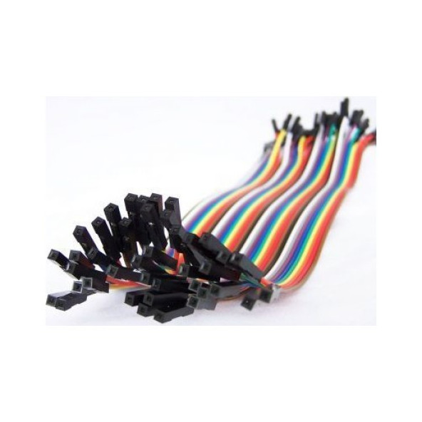 40 Pin Ayrılabilen Dişi-Dişi Jumper Kablo-200 Mm - 2
