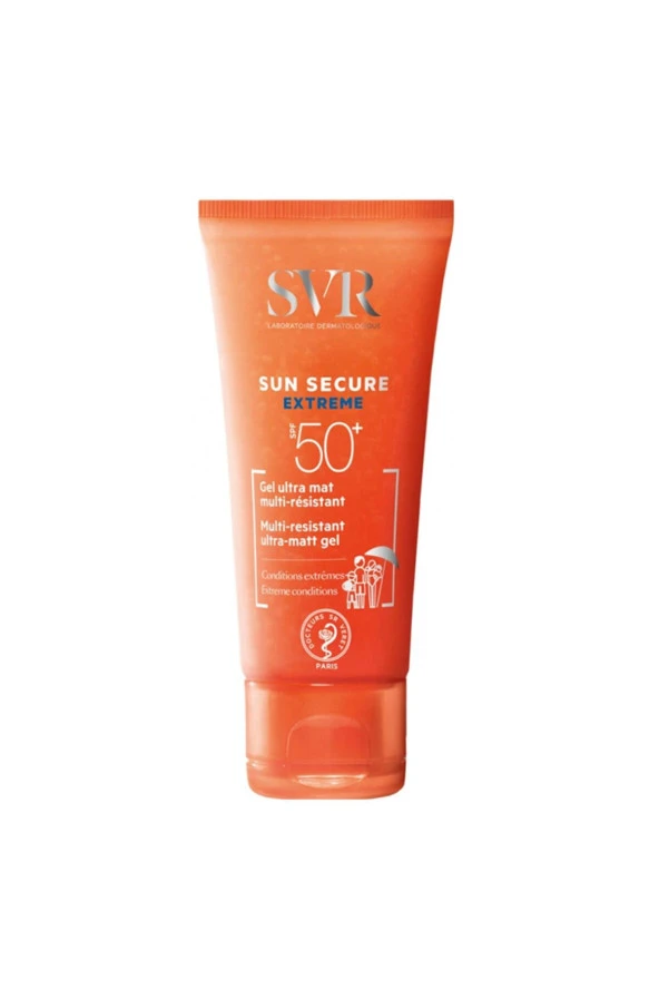 SVR Sun Secure Extreme Çok Dayanıklı Ultra Mat Jel SPF50+ 50 ml