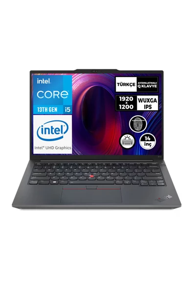 Lenovo ThinkPad E14 G5 i5-1335U 24GB 2TB SSD 14" WUXGA Freedos Taşınabilir Bilgisayar 21JLS20MTX 008