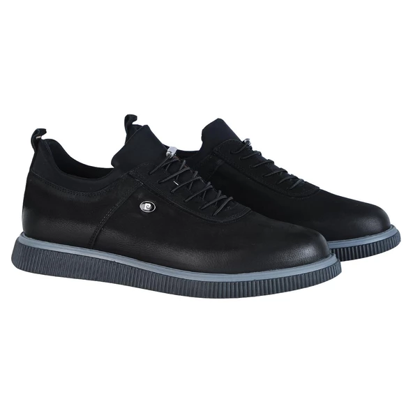 Pierre Cardin 61869 Vıp Exclus Siyah Nubuk Deri Erkek Casual Ayakkabı ürün görseli