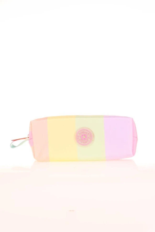 Kaukko Rainbow Business Kalem Çantası Line Pink K2649