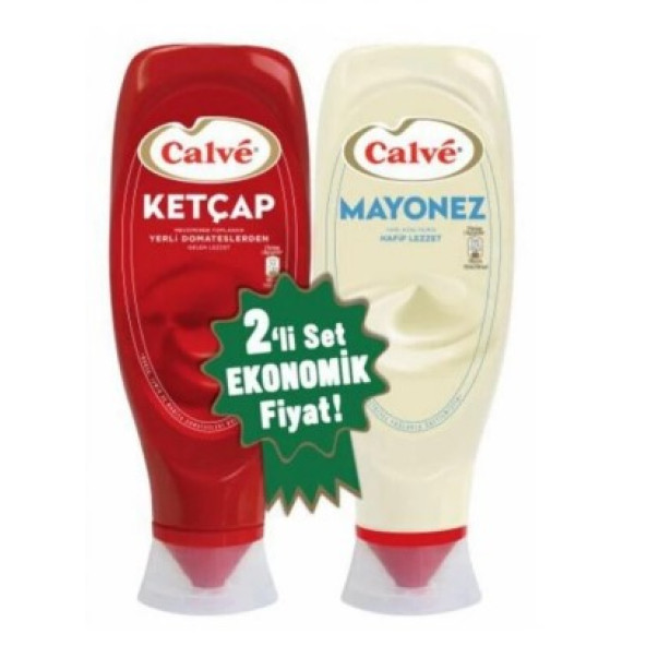 Calve 600 gr Ketçap + 540 gr Mayonez