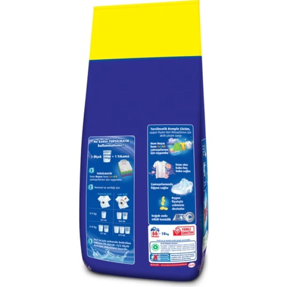 Tursil Matik Toz Çamaşır Deterjanı Leylak Bahçesi 10 Kg (66 Yıkama) - 3