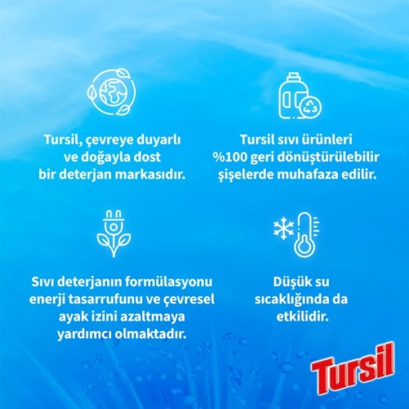 Tursil Matik Toz Çamaşır Deterjanı Leylak Bahçesi 10 Kg (66 Yıkama) - 7