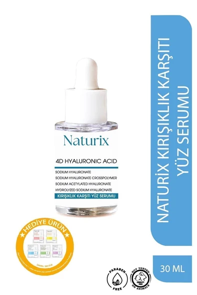 Kırışıklık Karşıtı Yüz Serumu 30 Ml - 4D Hyaluronic Acid