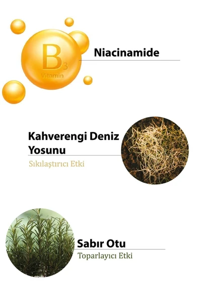 Sıkılaştırıcı & Toparlayıcı Yüz Serumu 30 Ml - Kahverengi Deniz Yosunu & Acetyl Hexapeptide-8 - Resim 6