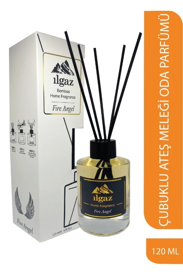 Fire Angel 120 Ml Oda Kokusu Kalıcı Dekoratif Şişe Kalıcı Oda Kokusu Fire Angel Oda Parfümü