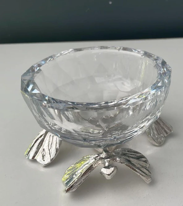 HERA KRİSTAL BÜYÜK YUSUFCUK ÇEREZLİK GÜMÜŞ