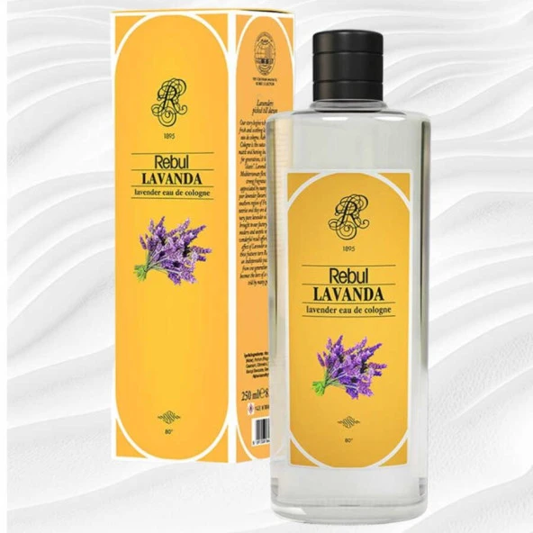 Rebul Lavanda Kolonya Cam Şişe 250 ml