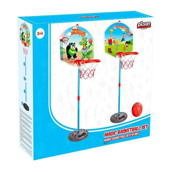 Pilsan Oyuncak Magic Basketbol Seti Ayaklı 03-394 - 3
