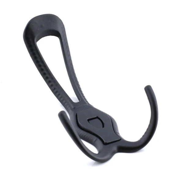 Askı Dolap Askılık Askılığı Duvar Kapı Elbise Kıyafet Vestiyer Banyo Mutfak Askısı Siyah - Resim 3