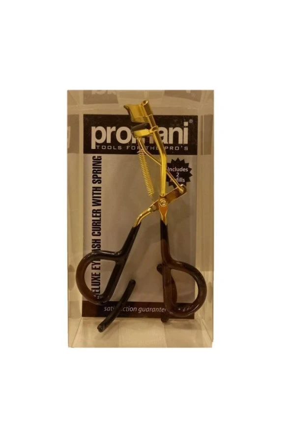 Promani Pr-812 Yaylı ve 2 Yedek Lastikli Kirpik Kıvırıcı