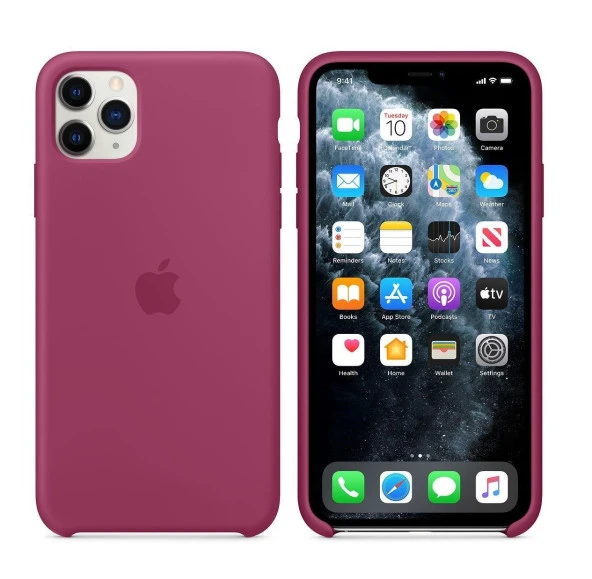 Tfy Store iPhone 11 Pro Max için Silikon Kılıf Orjinal