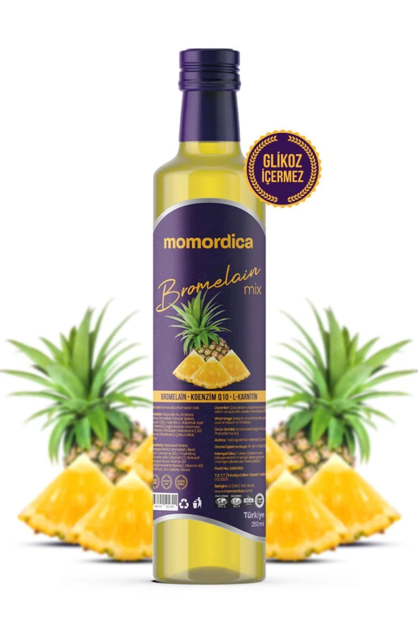 MOMORDİCA Bromelain Mix - (Koenzim Q10 ve L-Karnitin İlaveli)