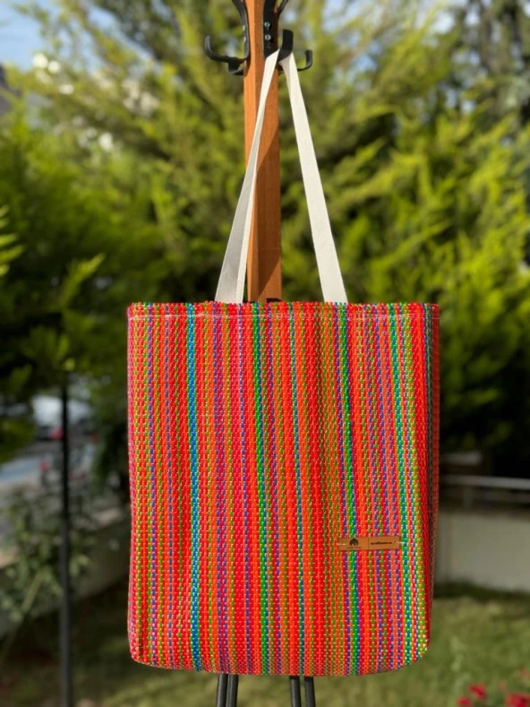 CRAFT HOME COLORFUL PLAJ ÇANTASI - 10