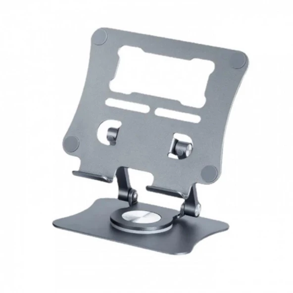 Polham 360 Derece Dönebilen Yükseklik ve Açı Ayarlı Notebook ve Tablet Standı, Kaydırmaz, Katlanabilir Stand - 6