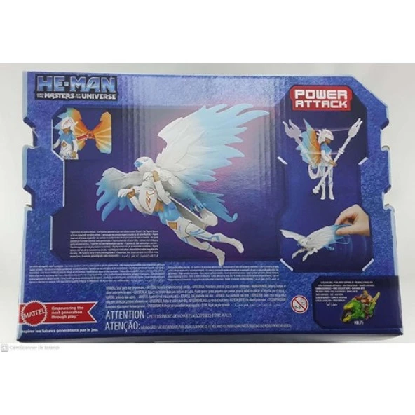 Mattel Masters Of The Universe Power Attack Sorceress & Cosmic Falcon Hdt 11 - 2
