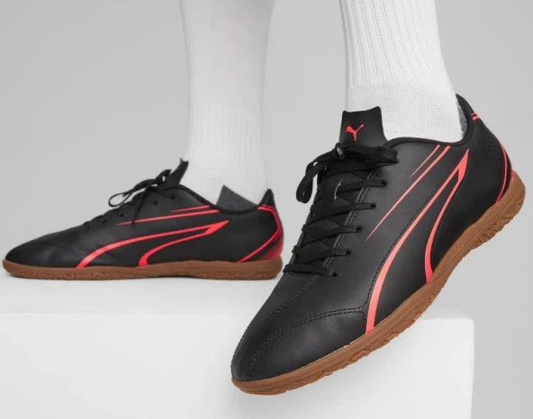 Puma Vitoria Erkek Siyah Halı Saha Kramponu - 5