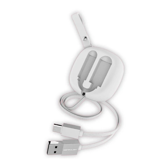 Konfulon S79 Micro USB 2A 1m Makaralı Kutu Şarj Kablosu - 2