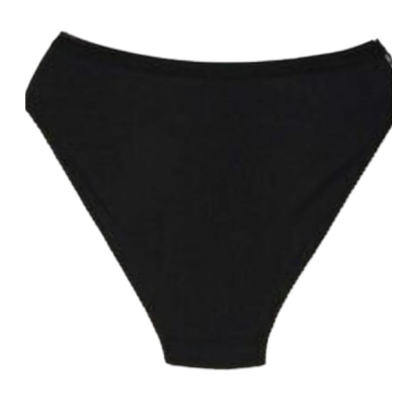TUTKU 6 LI KADIN KÜLOT BİKİNİ  SİYAH  S BEDEN PAMUK - 2