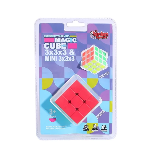 Magic Cube (Zeka Küpü) Mini Küp Hedıyelı) 3x3x3