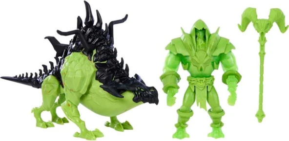 He-Man  The Masters of the Universe Figür SKELETOR & BATTLE BONES HLF62 - 4