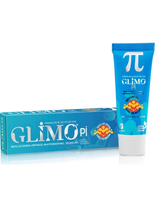 Glimo Pi Probiyotikli Doğal Diş Macunu 75 ml