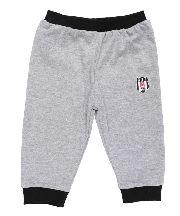 Beşiktaş Orijinal Uzun Kol Bebek Eşofman Takım Hediyelik Ahşap Kutulu - 4