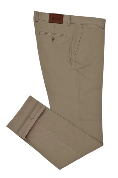 Erkek Comfort Fit Rahat Kesim Yan Cepli Pamuklu Pantolon BGL-ST03816 - Resim 2