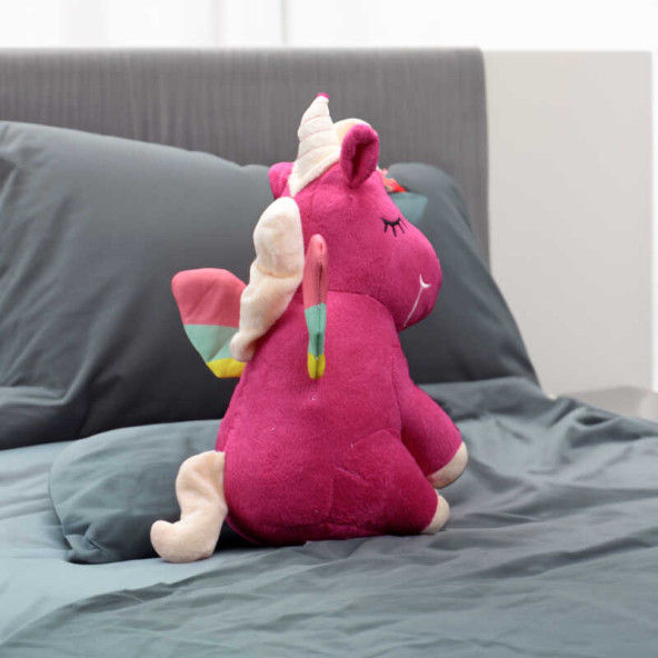 Unicorn Peluş 25CM Pembe - 3