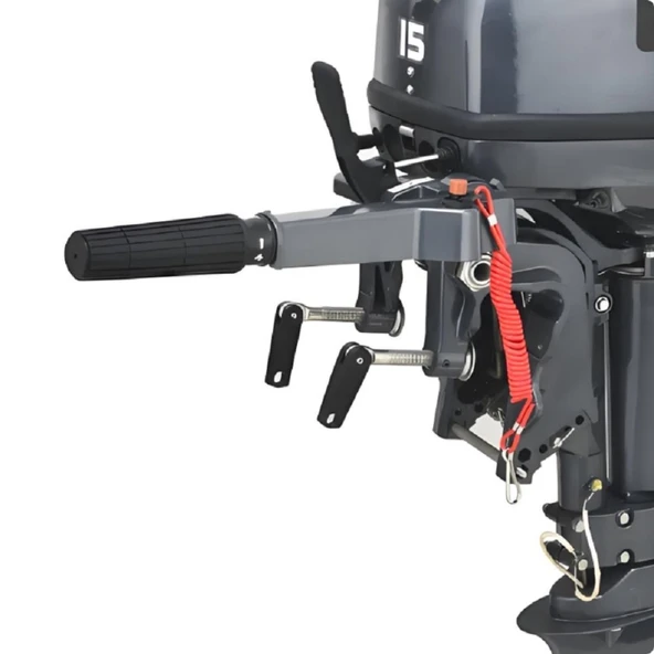 Tomking TKF15 4 Zamanlı Kısa Şaft Tekne Motoru 15 Hp - 4