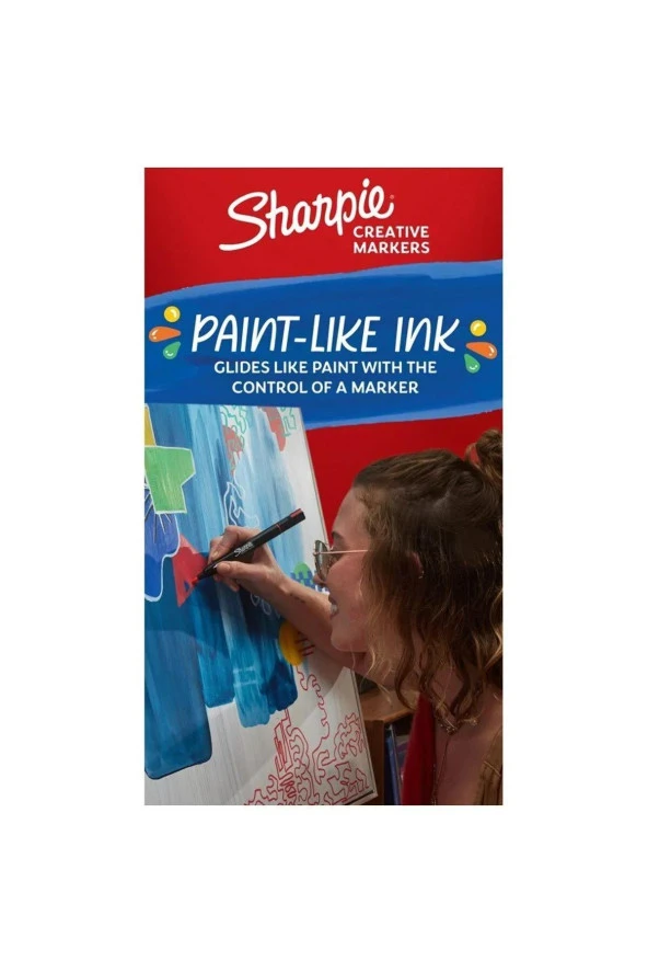 Sharpie Markör Akrilik Yuvarlak Uç 2 Li Blister Yuvarlak Uç Akrilik Markör - 2
