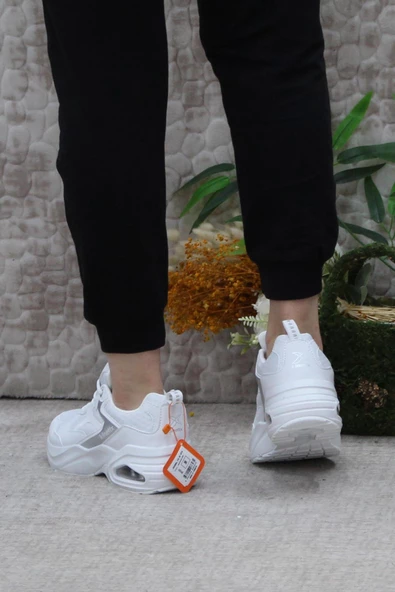 Kinetix Jewel Tx W Beyaz Gümüş Rahat Orijinal Ürün Kadın Spor Ayakkabı - 4