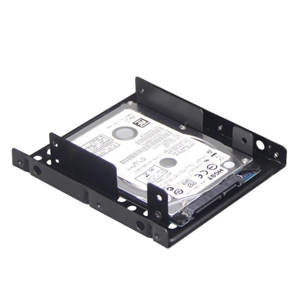 SSD 2.5 İnç Disk İçin 3.5 İnç Diske Çevirici Harddisk Metal Kızak Yuvası 4454 - Resim 2