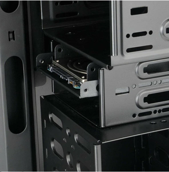 SSD 2.5 İnç Disk İçin 3.5 İnç Diske Çevirici Harddisk Metal Kızak Yuvası 4454 - Resim 7