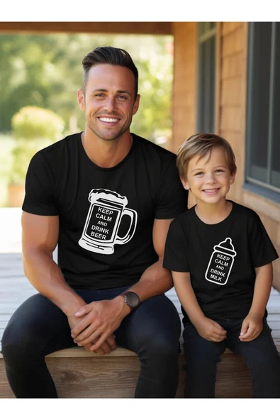 Drink Beer & Milk Baba Oğul Kız TEK ÜRÜN FİYATIDIR KOMBİN YAPMAK İÇİN EN AZ 2 ADET SEPETE EKLEYİNİZ
