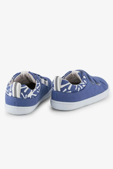 Smart Walker Recycled Canvas Eco Menekşe Barefoot Çocuk Ayakkabı - Resim 8