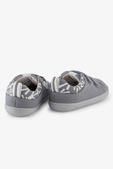 Hopfrög Kids Smart Walker Recycled Canvas Eco Gri Barefoot Çocuk Ayakkabı - 8