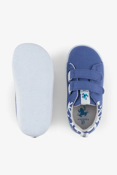 Smart Walker Recycled Canvas Eco Menekşe Barefoot Çocuk Ayakkabı - Resim 7