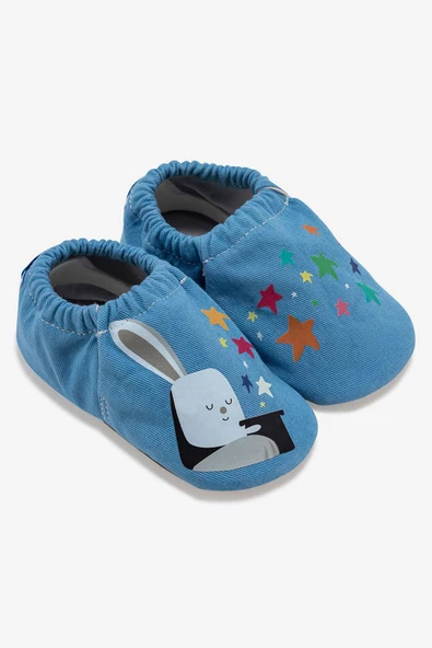 Hopfrög Kids Bunny Wizard Hyper Pasifik Mavi Barefoot Akıllı Patik - 3